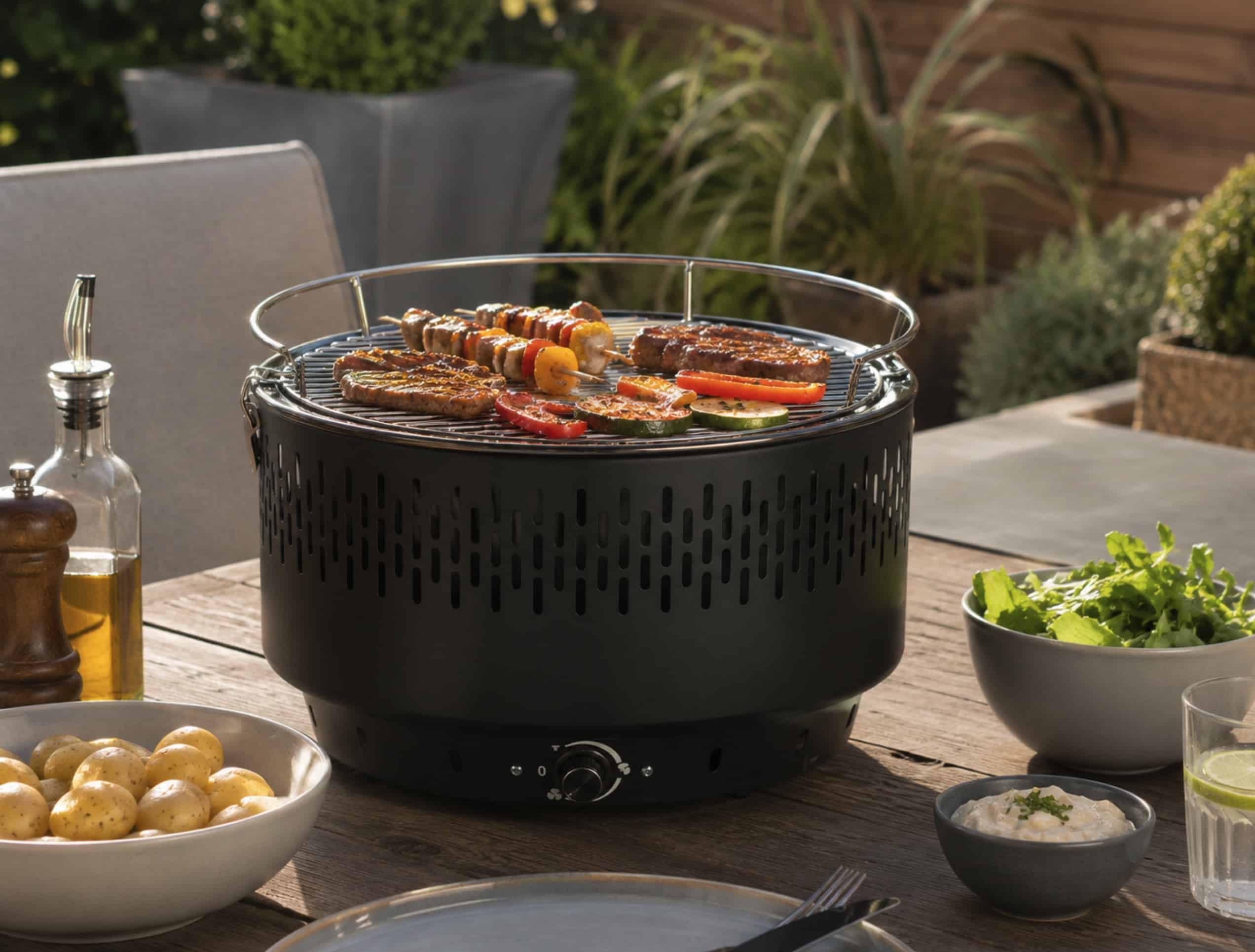 Fini Le Barbecue Qui Met 30 Minutes A Chauffer Cet Appareil De Table Rond A 39 E Chez Gifi Sallume Tout Seul Avec Des Piles Featured