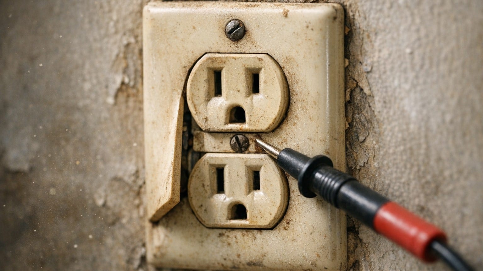 J'ai changé une prise moi-même un dimanche après-midi : ce que l'électricien a découvert derrière la plaque le lundi m'a f...