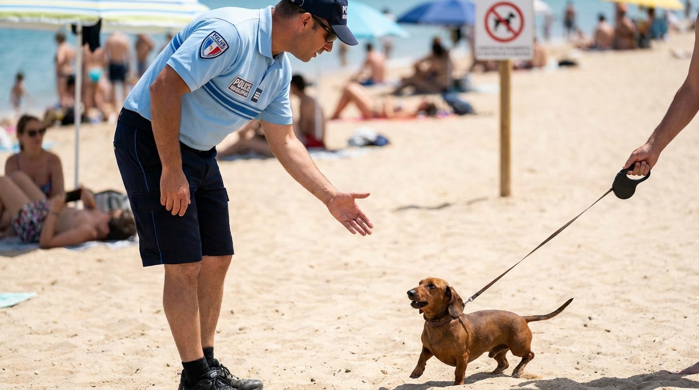 Jai Emmene Mon Chien Sur La Plage Comme Chaque Ete Un Agent Ma Arrete Net Et Personne Ne Mavait Prevenu De Lamende Qui Suit Featured
