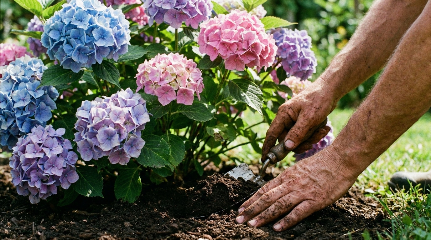Jai Enterre Ce Fruit Au Pied De Mes Hortensias En Juin Quand Jai Vu La Couleur Des Fleurs Trois Semaines Plus Tard Je Nen Revenais Pas Featured