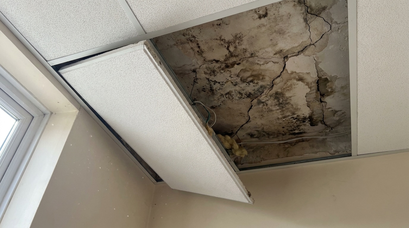 Jai Pose Un Faux Plafond Pour Cacher Mes Fissures Quand Jai Vu Ce Qui Se Passait Au Dessus Quelques Mois Plus Tard Il Etait Trop Tard Featured