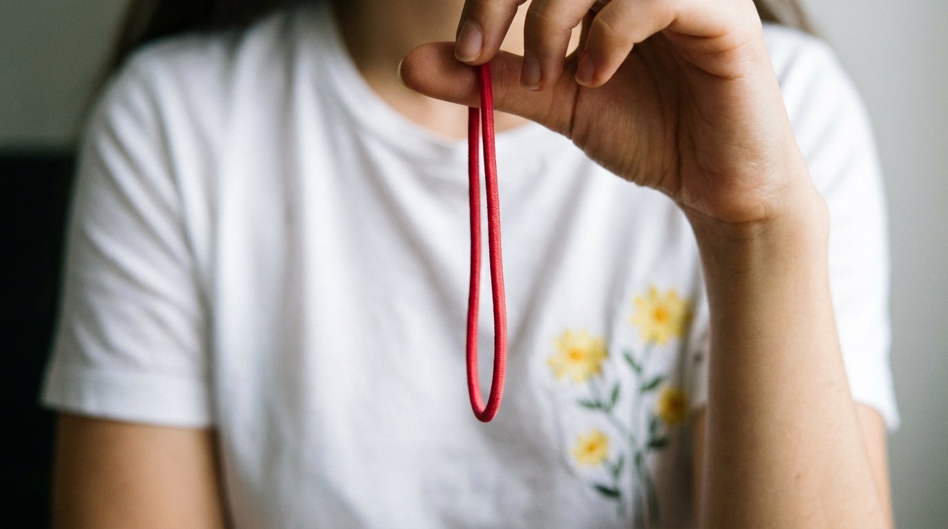 Jai Raccourci Mon Tee Shirt Trop Long Avec Un Simple Elastique A Cheveu Le Resultat Tient Toute La Journee Et Personne Ne Voit Lastuce Featured