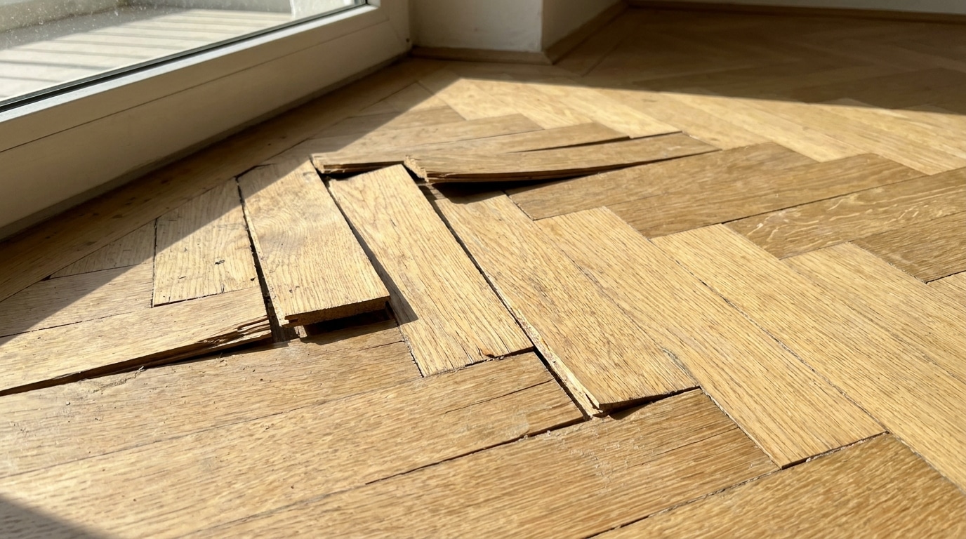 Jai Recouvert Mon Vieux Plancher Avec Du Parquet Neuf Sans Verifier Une Seule Chose En Dessous Six Mois Apres Le Sol Me La Fait Payer Featured