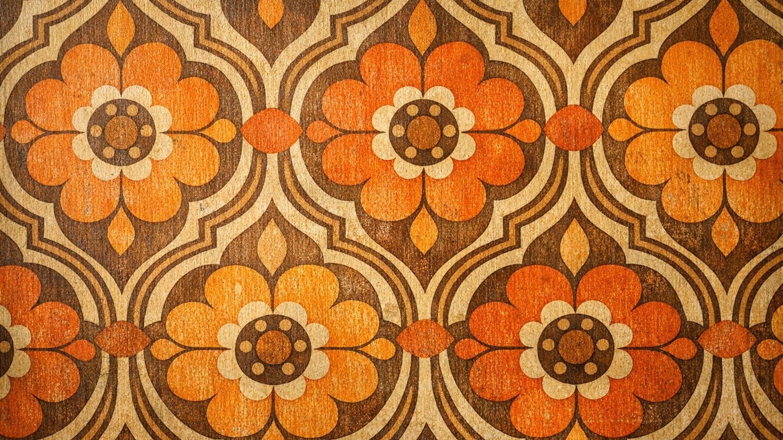 J’allais arracher le vieux papier peint des années 70 de ma maison : un décorateur a vu les motifs et m’a dit de surtout n...