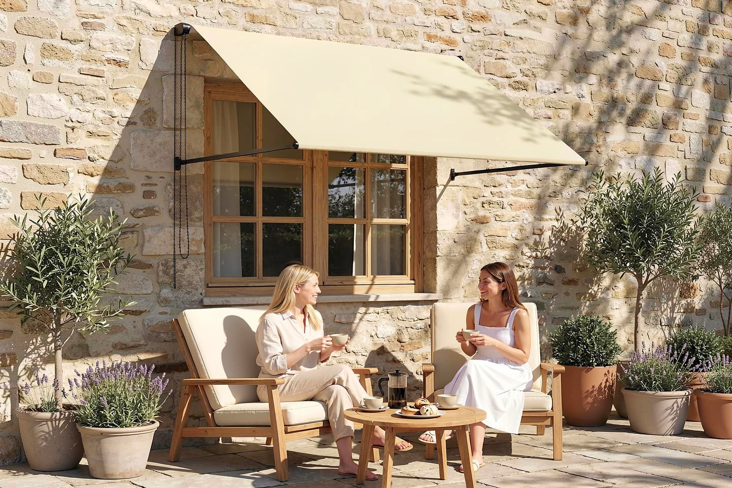Je Nosais Plus Manger Dehors Lete Depuis Ce Store Banne Amazon A Moins De 50 E La Terrasse Est Redevenue Agreable Featured