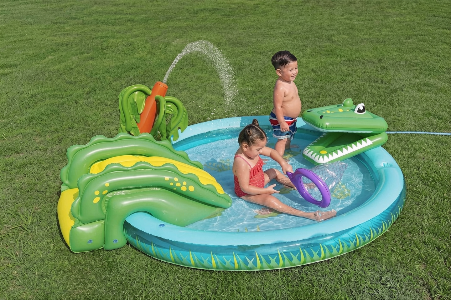 Je Redoutais De Garder Mes Petits Enfants Tout Lete Cette Aire De Jeux Piscine A 40 E Chez Bm A Sauve Mes Journees Featured