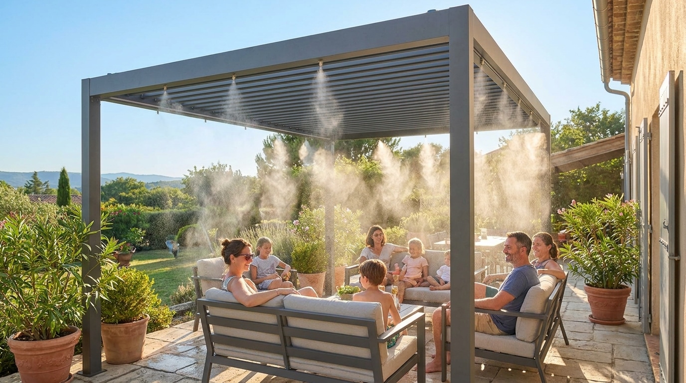 Je Redoutais Lete Sur Ma Terrasse Depuis Que Jai Installe Ce Brumisateur A 21 E Je Peux Enfin Y Rester Lapres Midi Featured