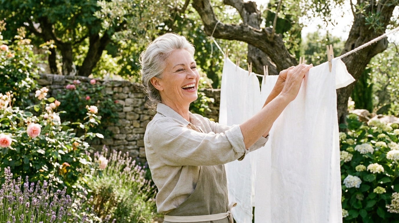 Jetendais Mon Linge En Plein Soleil Pour Laider A Secher Quand Jai Vu Ce Que Ca Faisait A Mes Vetements Jai Tout Deplace A Lombre Featured