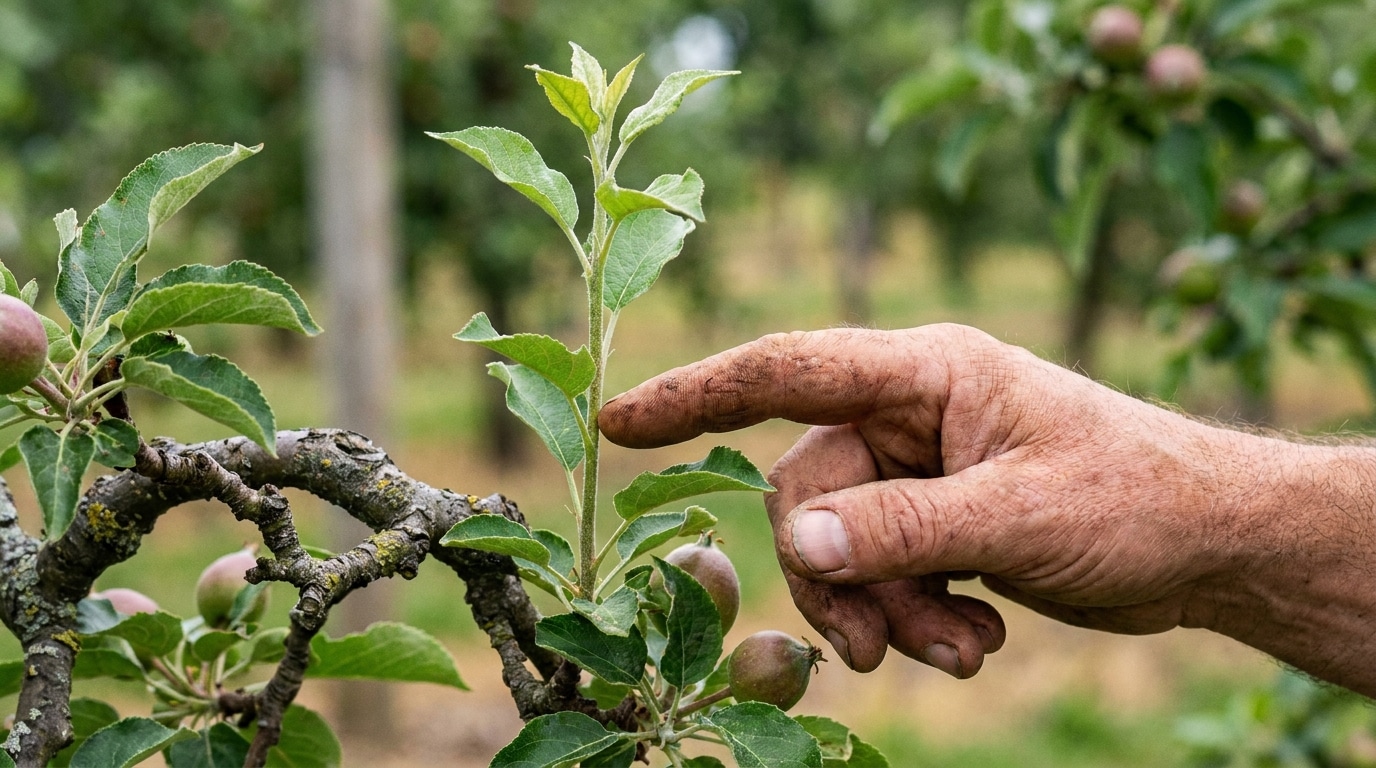 Les Anciens Coupaient Toujours Ces Pousses Droites Sur Les Pommiers La Raison Refait Surface Chez Les Arboriculteurs Featured