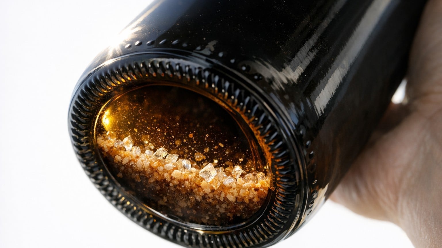 Les anciens le savaient : ce petit dépôt au fond de la bouteille de vin change tout au moment d'acheter