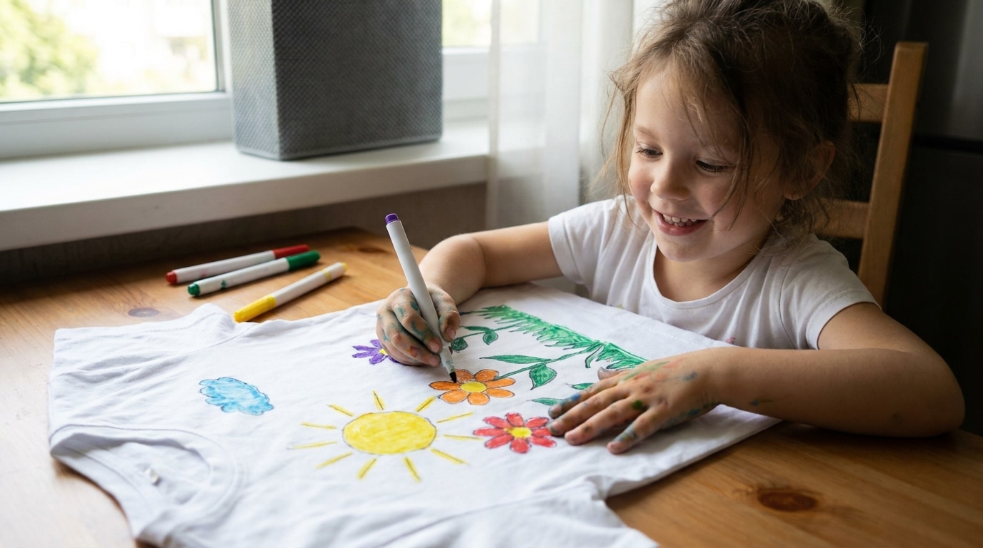 Les Grands Parents Sarrachent Ce T Shirt A Colorier Action A 555 E Les Enfants Dessinent Enfin Dessus Pendant Des Heures Featured
