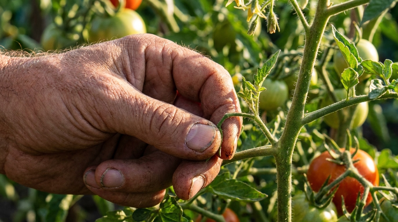 Les Maraichers Coupent Toujours Les Gourmands De Tomates Ce Jour Precis Et Jamais Le Matin La Raison Na Rien Dun Hasard Featured