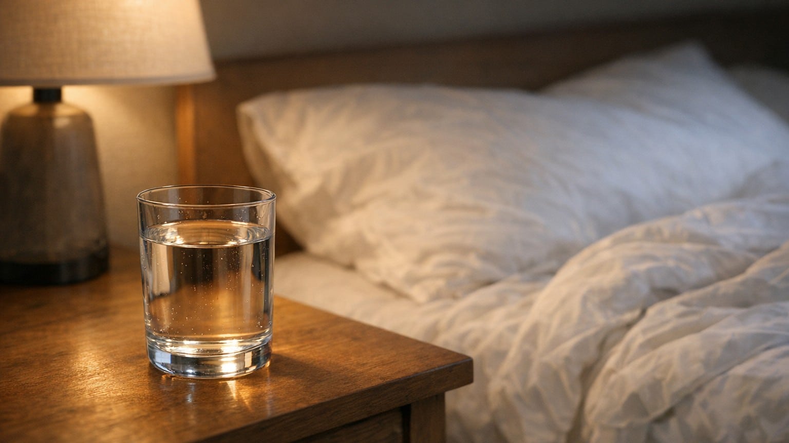Ma mère posait toujours un verre d'eau à côté de son lit avant de dormir : 40 ans après, un cardiologue m'a expliqué pourq...