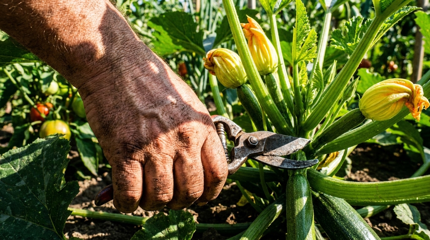 Plus Personne Ne Taille Ses Courgettes Comme Ca Lerreur Qui Fait Disparaitre Toutes Vos Fleurs En Trois Semaines Featured