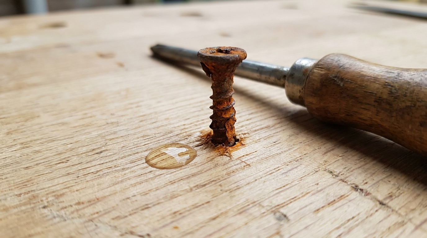 Pourquoi De Plus En Plus De Bricoleurs Versent Ce Liquide Sur Leurs Vis Rouillees Avant De Toucher Au Tournevis Featured