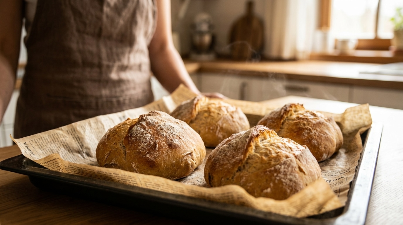 Tu As Triche Cest Pas Possible Ces Petits Pains Faits Maison Ont Une Croute De Boulangerie Et Pourtant La Pate Na Jamais Ete Petrie Featured