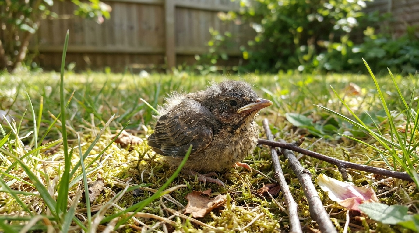 Un Oisillon Est Tombe Dans Votre Jardin Ne Faites Jamais Ce Geste Ou Vous Le Mettez En Danger De Mort Featured