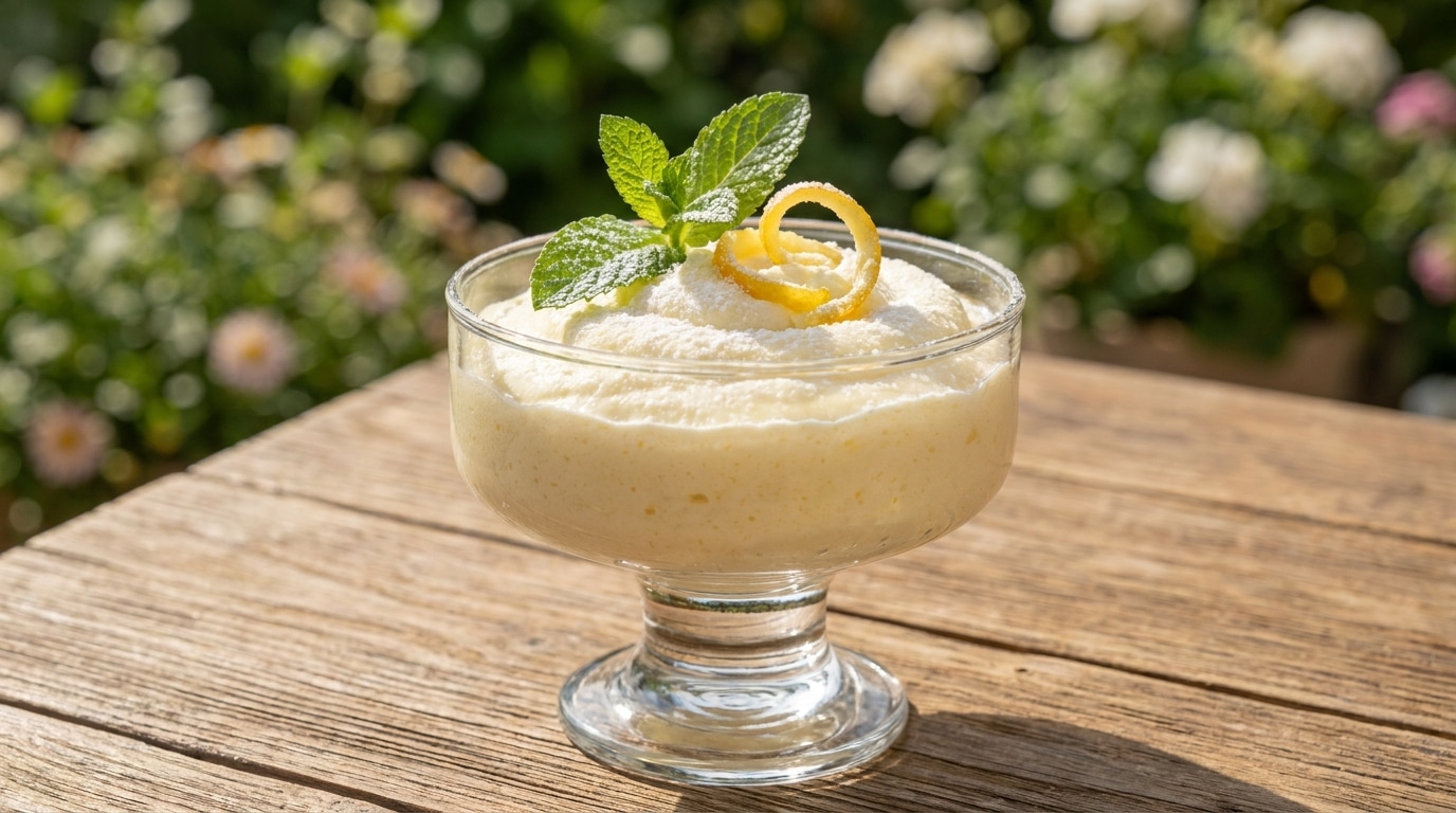 Une Texture Aerienne Qui Fond En Bouche Ma Mousse Au Citron Sans Cuisson En 3 Ingredients Qui Ensoleille Le Repas Featured