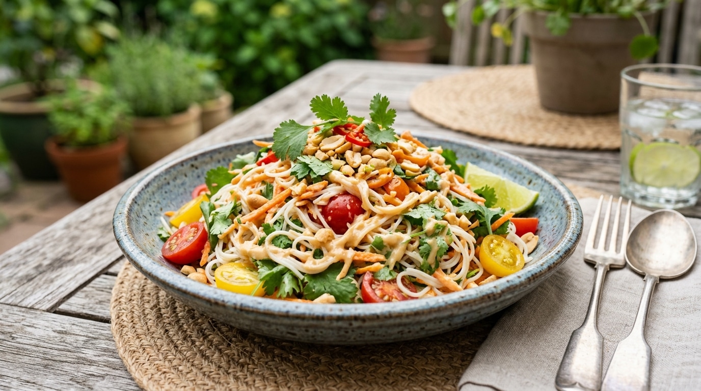 Adieu La Vinaigrette Cette Salade Dete Asiatique Sans Cuisson Cache Une Sauce Divinement Onctueuse Qui Va Vous Envouter Featured