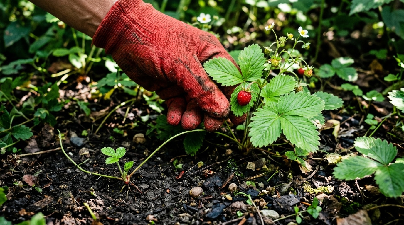 Chaque Ete Vos Fraisiers Des Bois Vous Offrent Des Dizaines De Nouveaux Plants Encore Faut Il Saisir Le Bon Moment Featured