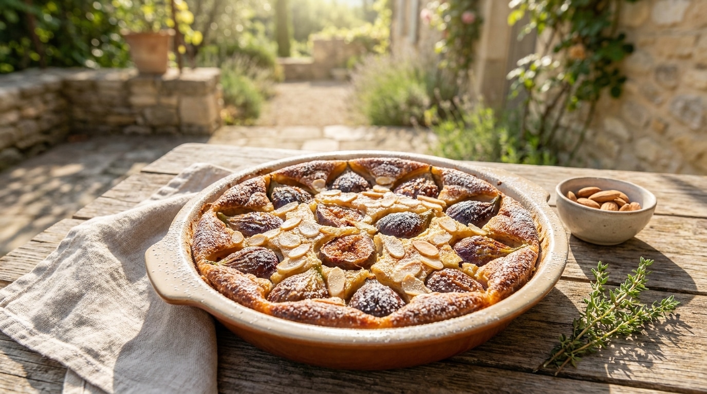 Dans Le Sud On Met Des Figues Dans Le Clafoutis Depuis Des Generations Et Nous On Sentete Encore Avec Les Cerises Featured