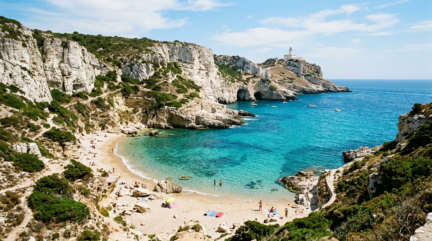 Depuis Que Jai Pose Ma Serviette Sur Cette Plage Aux Falaises Blanches Je Sais Que Je Ne Retournerai Plus Jamais Dans Les Iles Grecques Featured