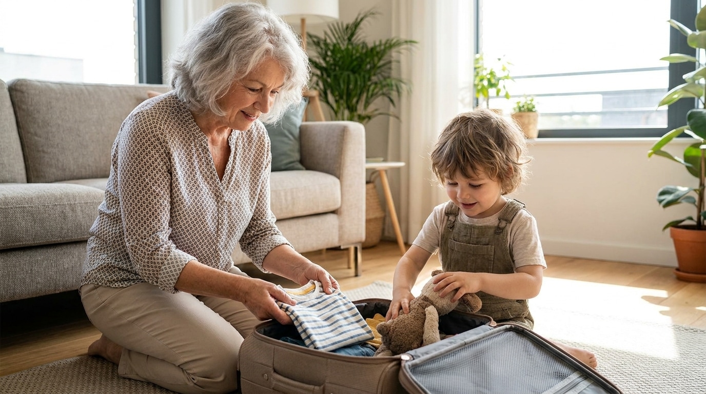 En Vacances Je Ne Suis Plus Une Grand Mere Mais Une Baby Sitter Gratuite Cette Annee Jai Pose Une Regle Avant Meme De Faire Ma Valise Featured