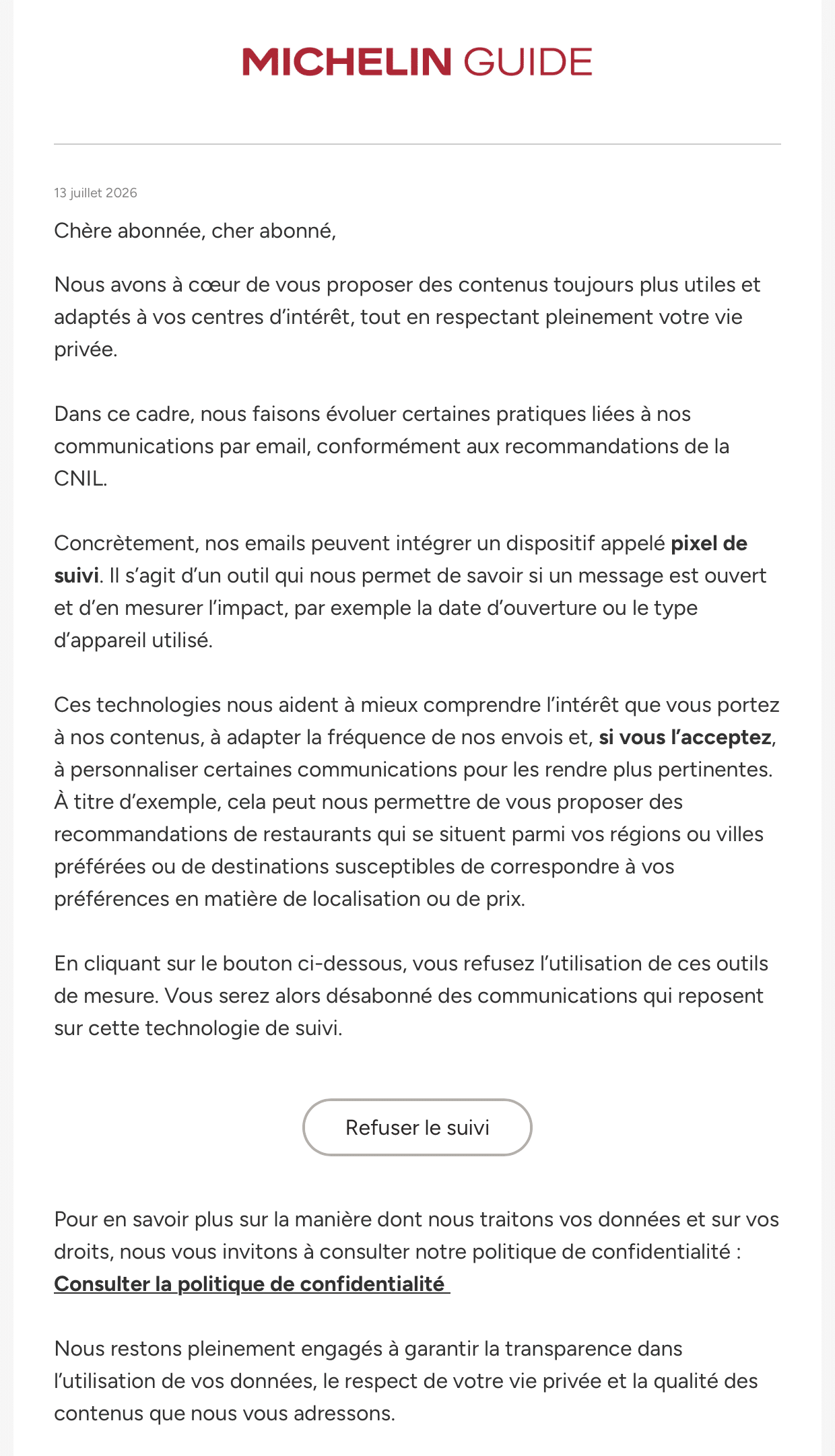 Exemple Mail Avertissement Pixel Suivi 02
