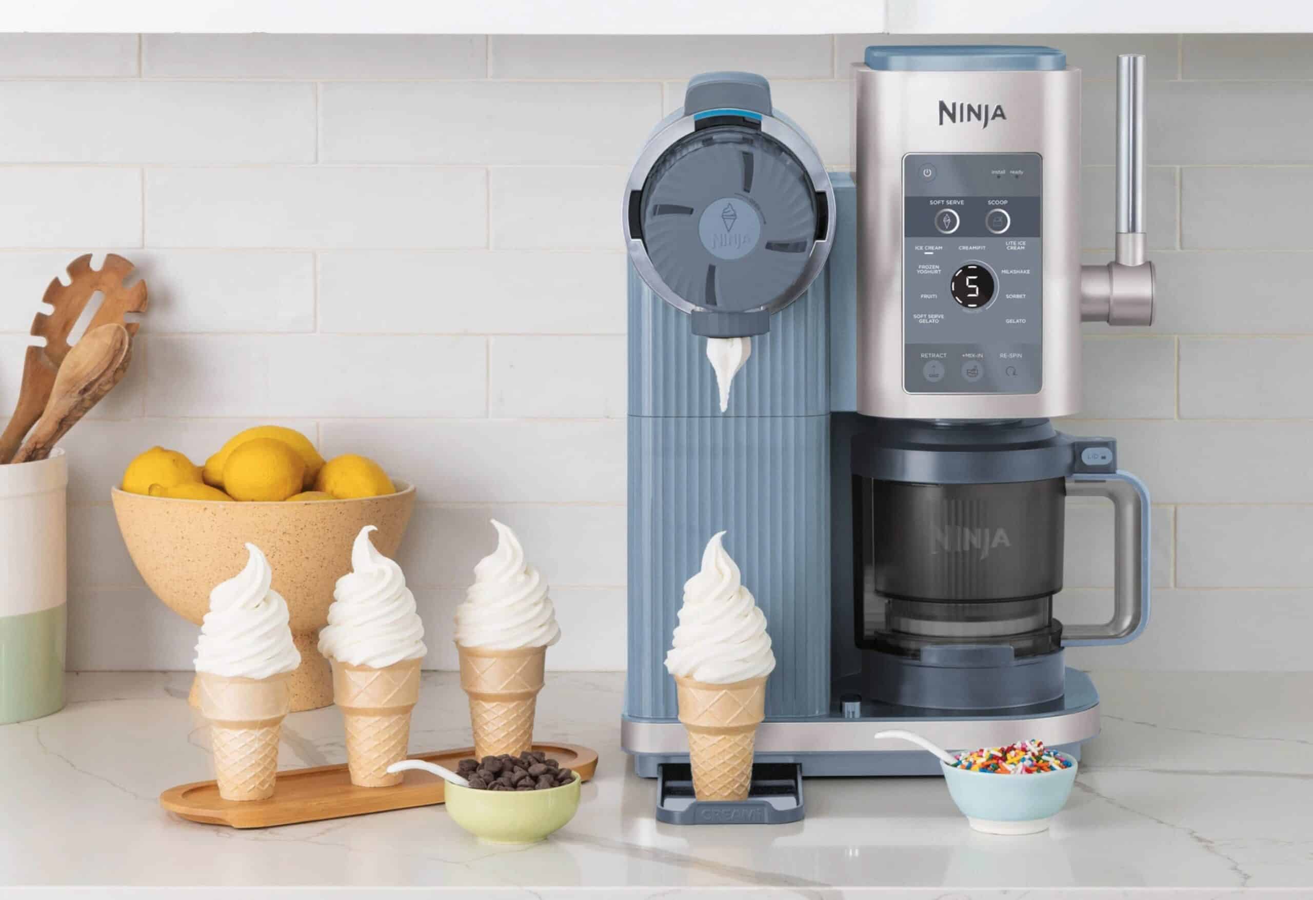 La recette de l'onctuosité parfaite grâce à la technologie inédite de la Ninja CREAMi Scoop & Swirl