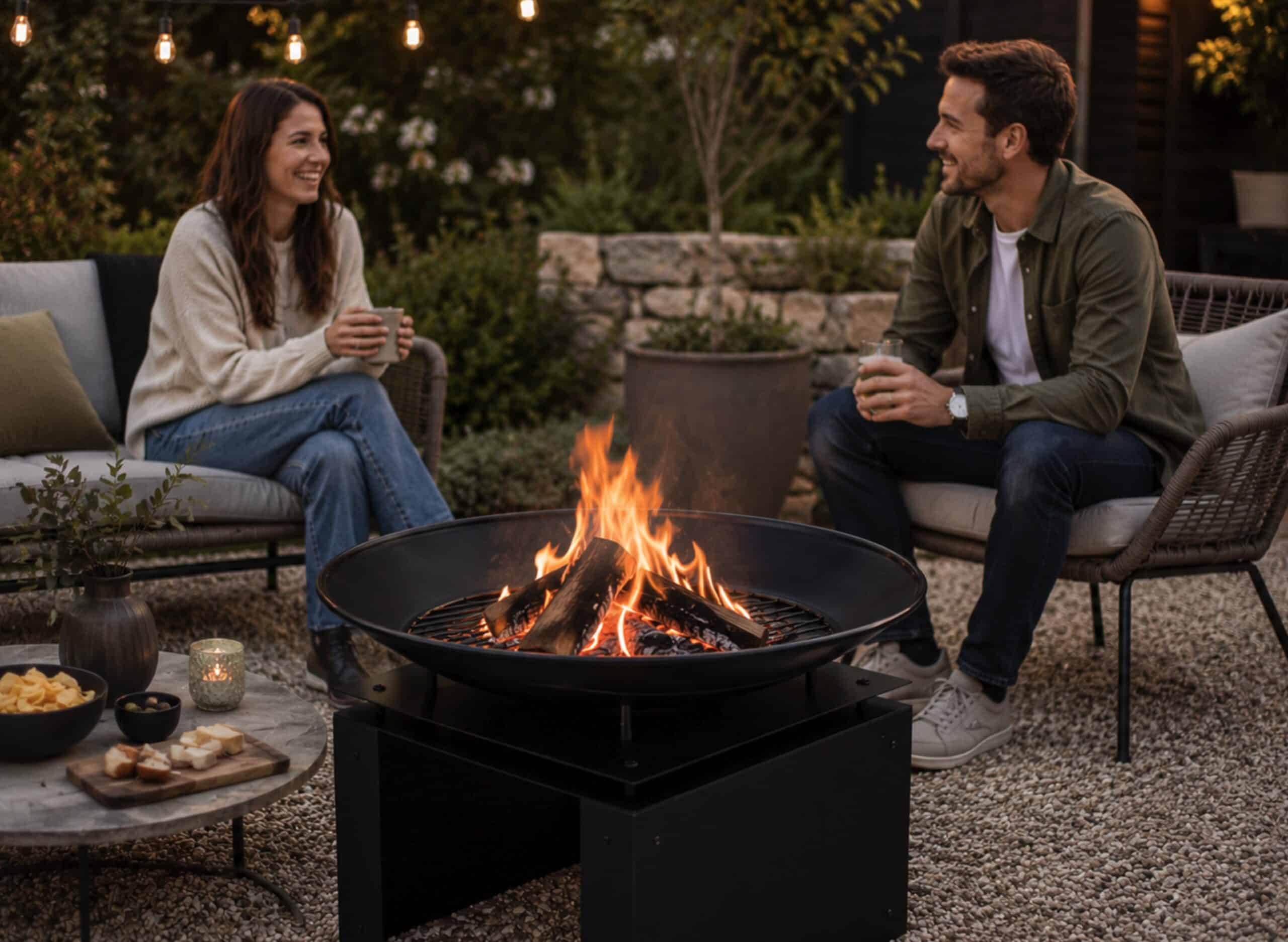Fini Le Barbecue Qui Monopolise La Terrasse Ce Brasero A 49 E Chez Truffaut Prolonge Les Soirees Dete Featured