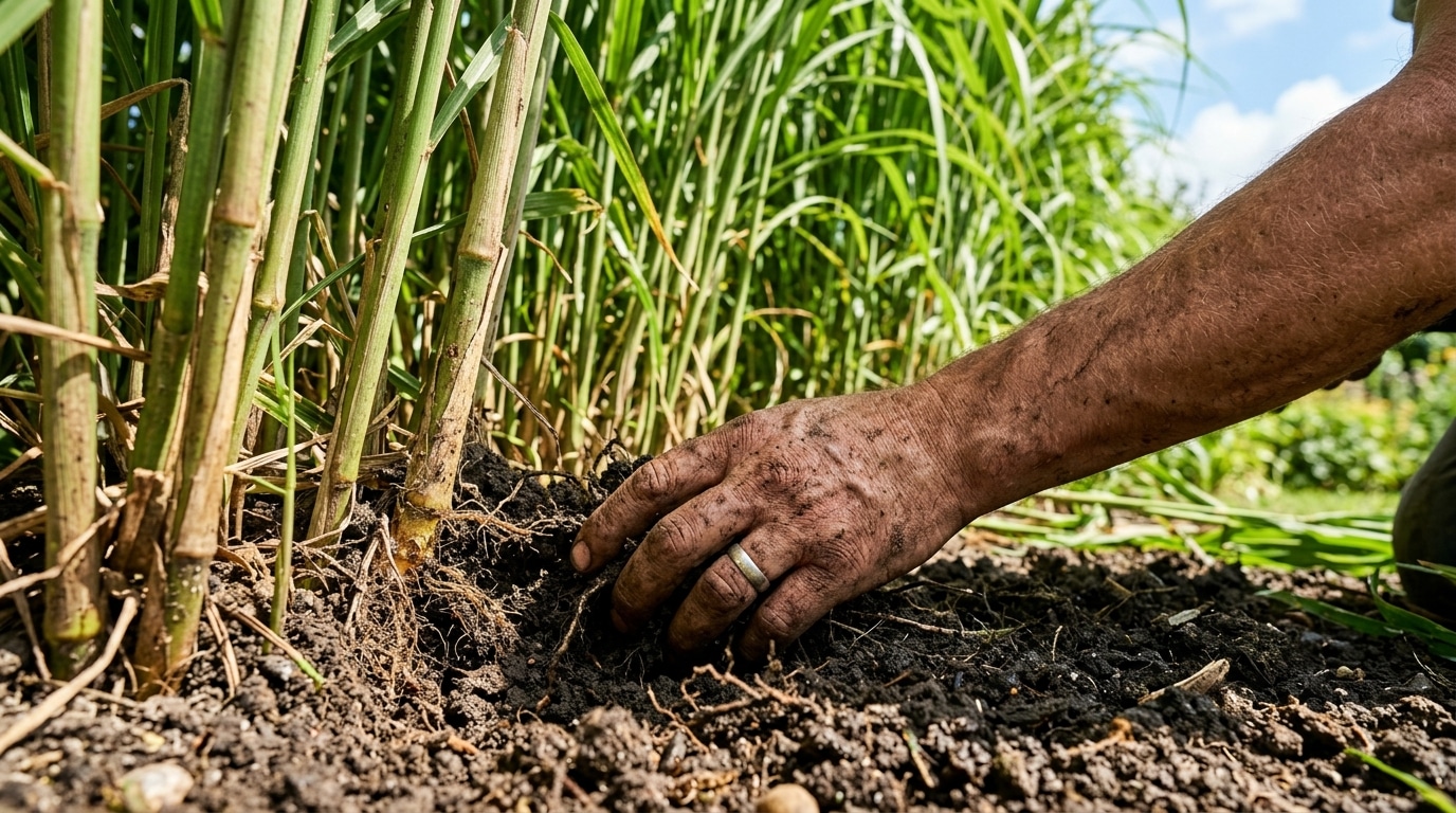 Fini Les Haies A Tailler Cette Herbe Geante Plantee En Plein Soleil Coupe La Vision Des Voisins Des Cet Ete Featured