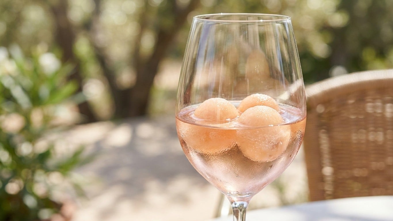 J'ai glissé des billes de melon congelées dans le rosé de mes invités : plus personne ne m'a réclamé de glaçons de l'été