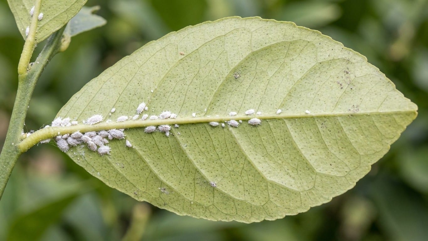 J'ai lavé les feuilles noircies de mon citronnier en pot à l'eau savonneuse tout l'été : quand j'ai retourné une feuille e...