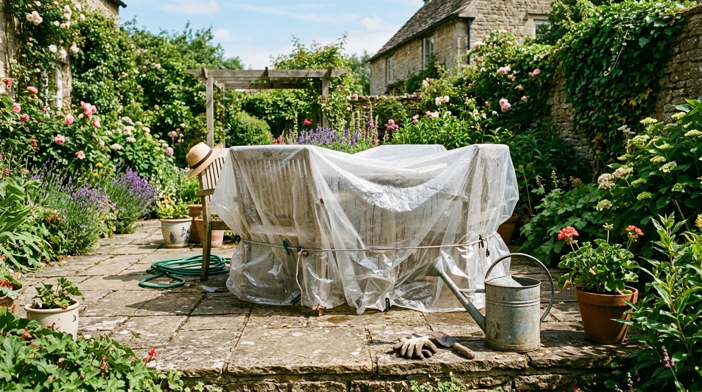 Jai Bache Mon Salon De Jardin Avant De Partir Trois Semaines Quand Jai Souleve La Toile Au Retour Il Etait Trop Tard Featured