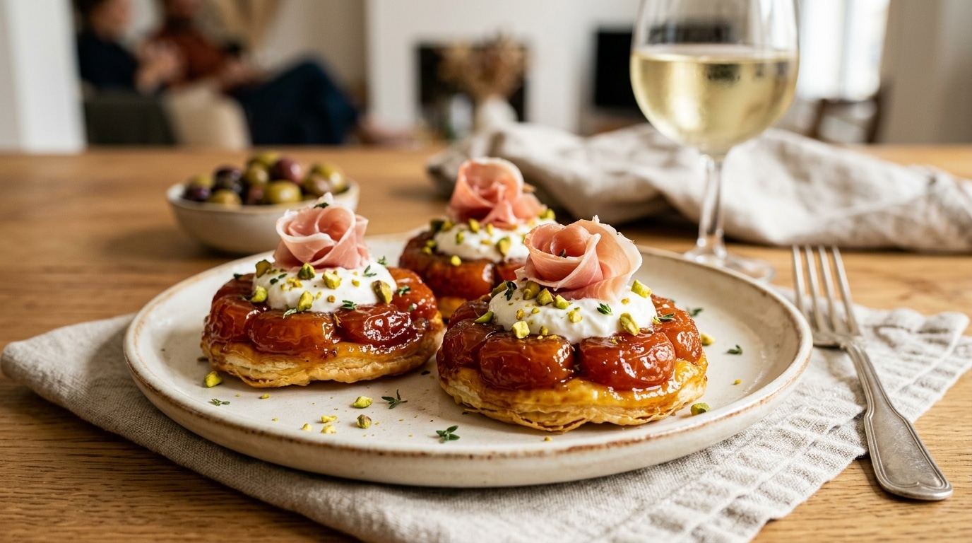 Jai Caramelise Des Tomates Cerises Au Fond De Mes Moules A Tartelettes Depuis On Me Reclame Ces Mini Tatins A Chaque Apero Featured