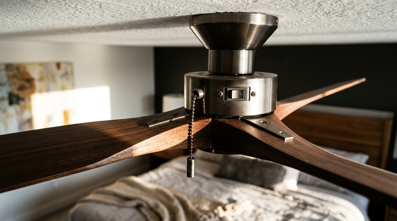 Jai Fait Tourner Mon Ventilateur De Plafond Tout Lete Pour Dormir Au Frais Un Installateur Ma Montre Ce Que Je Navais Jamais Verifie Featured