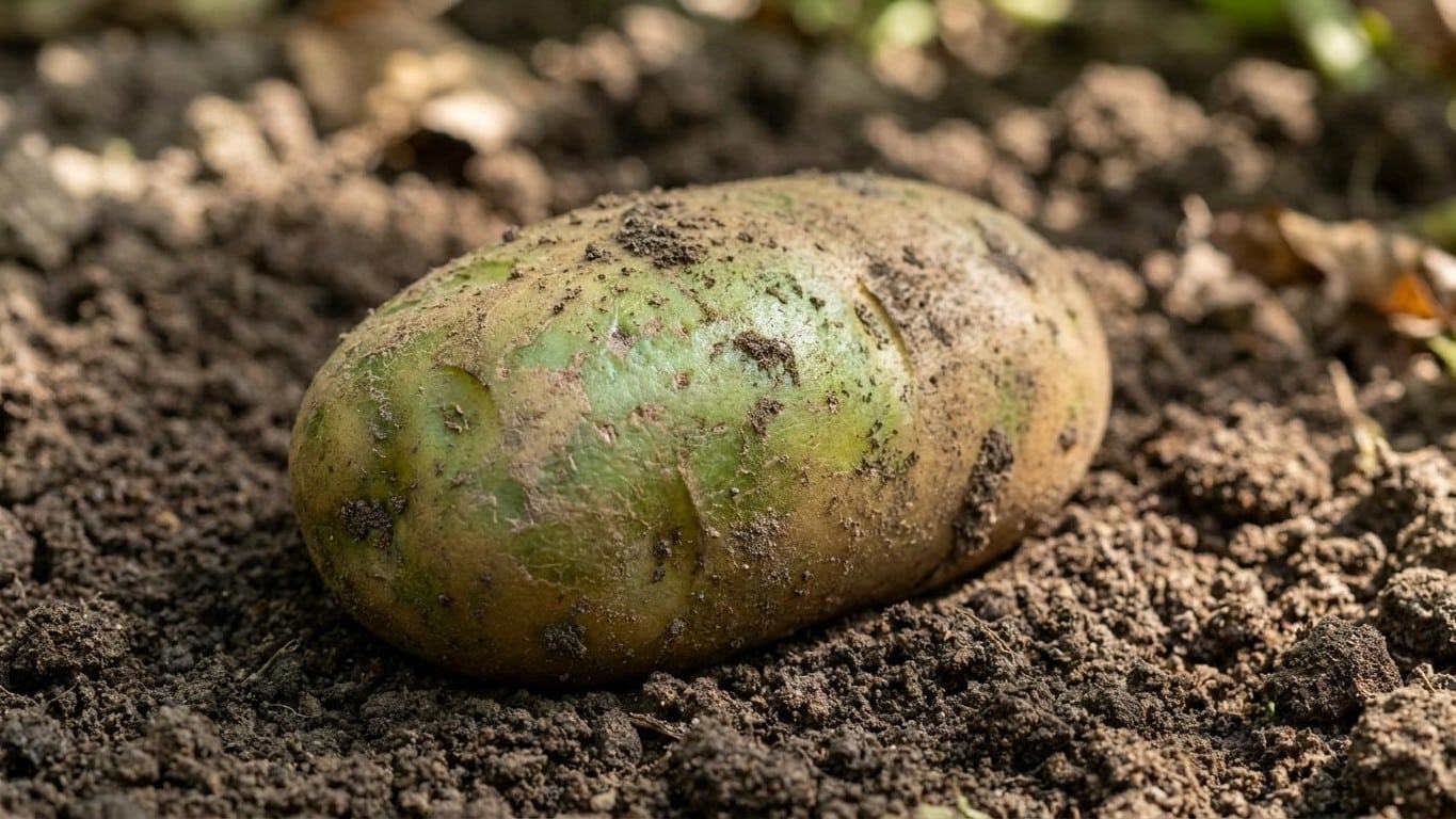 J’ai laissé mes pommes de terre sécher en plein soleil après l’arrachage pour gagner du temps : quand j’ai vu la couleur d...