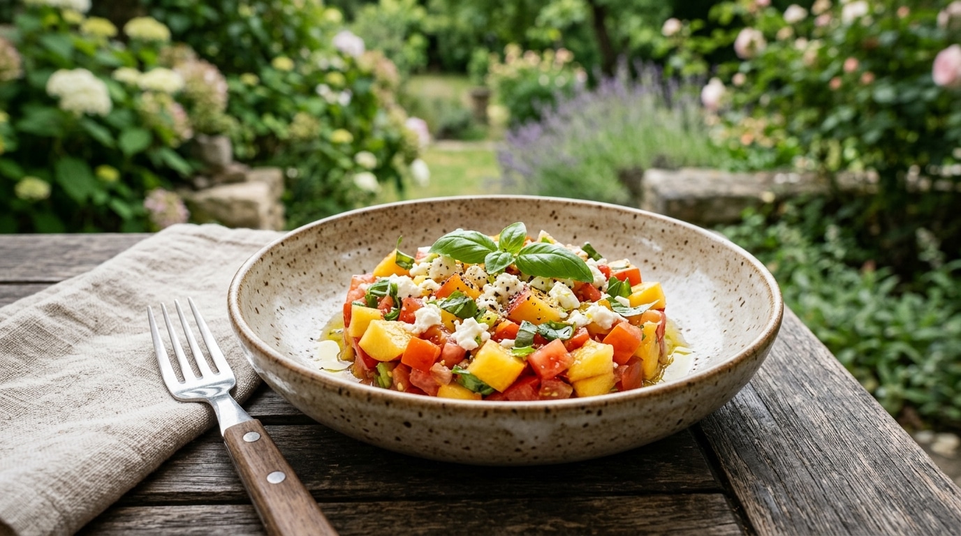 Jai Ose Melanger Tomates Et Peches Dans Un Tartare Mes Invites Ont Racle Les Assiettes Avant Le Plat Featured