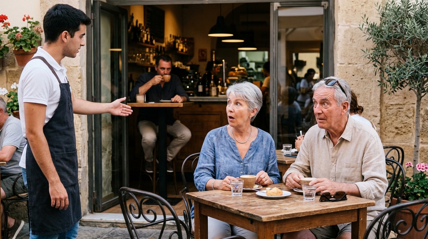 Jai Paye Mon Cafe Deux Fois Plus Cher Quun Espagnol Accoude Au Comptoir Le Serveur Ma Montre Laffichette Que Je Navais Jamais Vue Featured