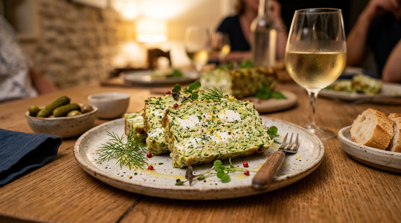 Jai Pose Cette Terrine De Courgettes Glacee Sur La Table A 33 C Juste Pour Voir Tous Mes Invites Ont Demande Une 2eme Part Featured