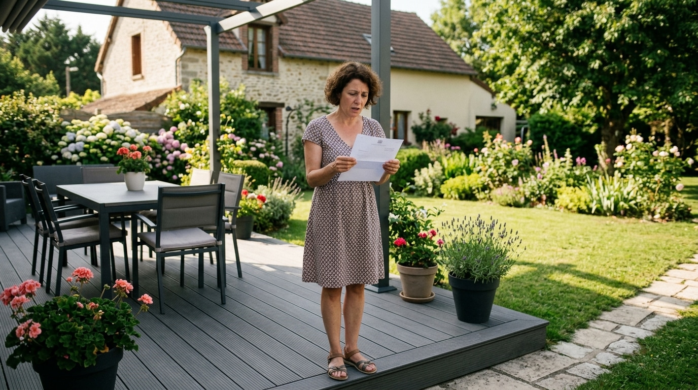 Jai Pose Ma Terrasse En Composite Sans Rien Declarer Quand Le Courrier De La Dgfip Est Arrive Il Etait Trop Tard Featured