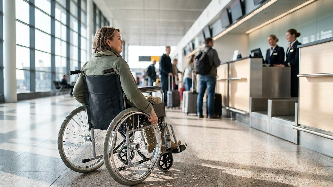J’ai réservé le vol de ma mère en fauteuil roulant comme un billet ordinaire : au comptoir, on m’a annoncé qu’aucun accomp...