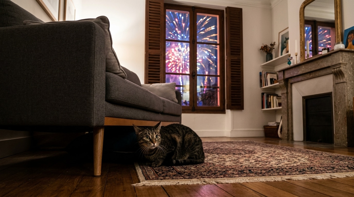 Je Laissais Mon Chat Dehors Chaque Soir De 14 Juillet Sans Me Poser De Questions Un Veterinaire Ma Montre Ce Que Je Lui Faisais Vivre Sans Le Savoir Featured