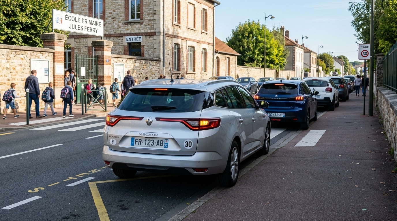 Je Marretais Deux Minutes Devant Lecole Avec Mes Warnings Comme Tout Le Monde La Contravention Est Tombee Sur Moi Seul Featured