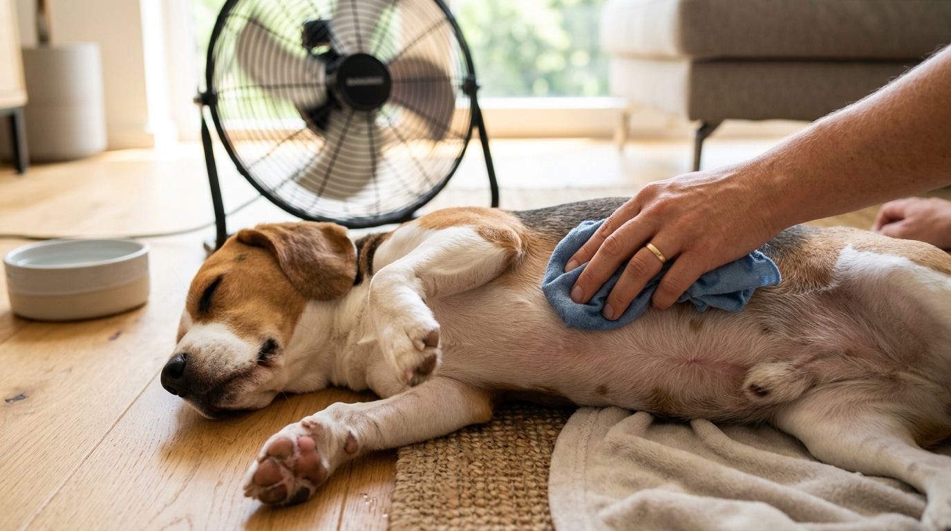 Je Mouillais Mon Chien A Chaque Canicule Un Veterinaire Ma Montre Les Seules Zones Quil Fallait Vraiment Cibler Featured