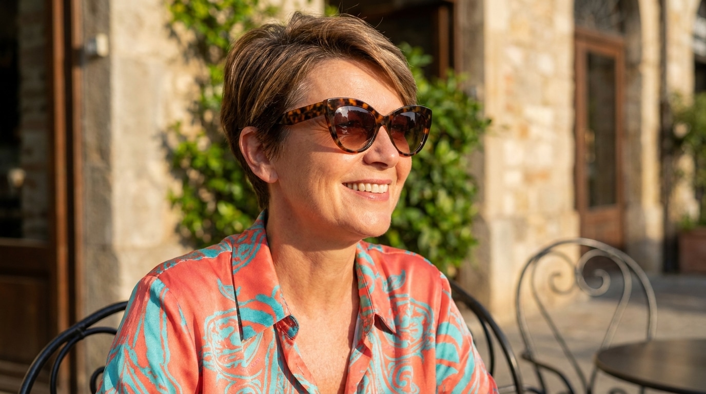 Je N Arrivais Jamais A Trouver De Lunettes De Soleil Qui M Allaient C Etait Avant Que Mon Opticienne Me Sorte Ce Modele Qui Flatte Tous Les Visages 232837 1781875976