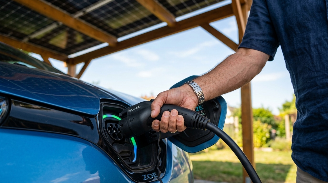 Je Rechargeais Ma Voiture Electrique Sous Mon Carport Solaire Depuis Un An Un Installateur Ma Montre Que Je Passais A Cote De Lessentiel Featured