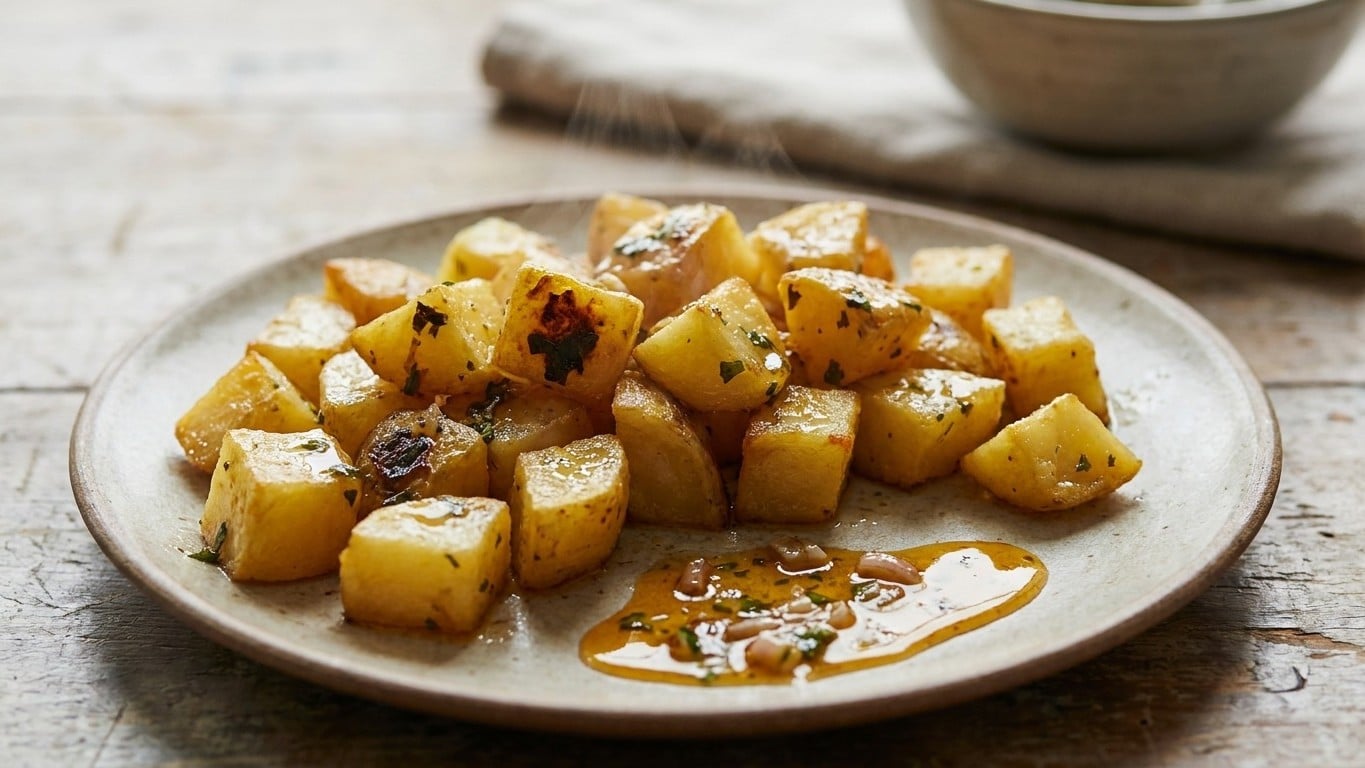 Je versais ma vinaigrette sur des pommes de terre froides depuis 30 ans : le jour où j'ai vu ce que l'amidon chaud absorba...