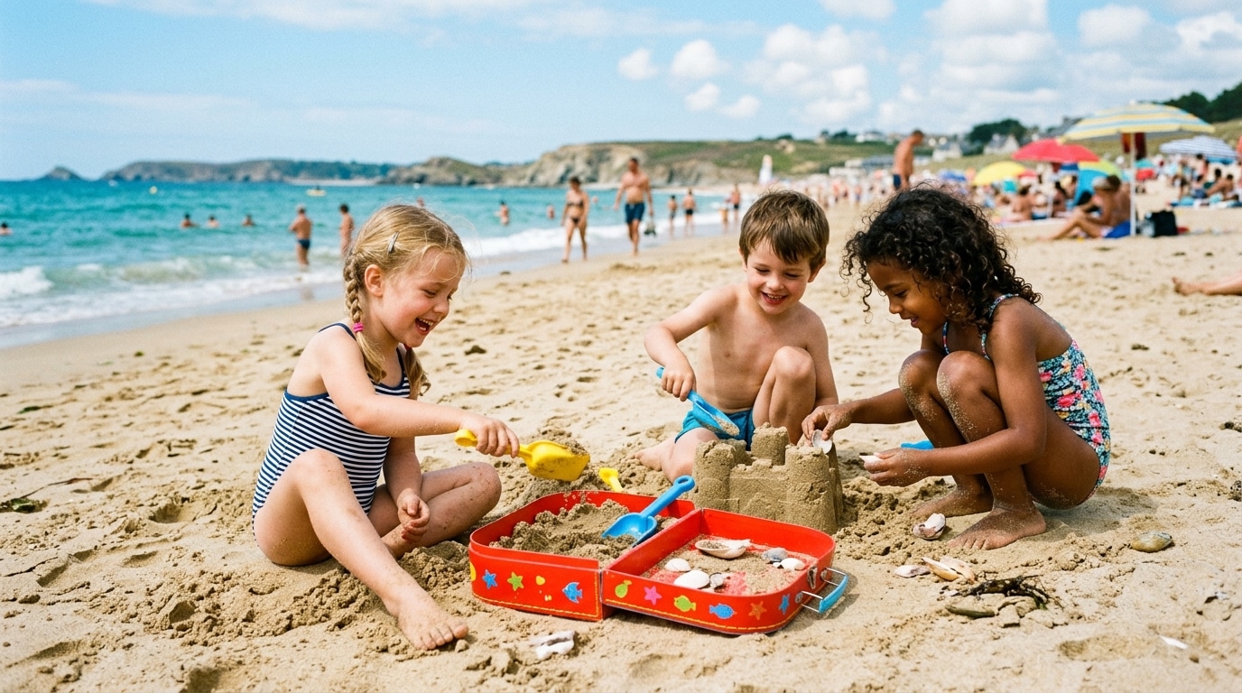 Jemmenais Toujours Les Memes Seaux A La Plage Cette Petite Valise Denichee Chez Action A Conquis Mes Petits Enfants Des Le Premier Jour Featured