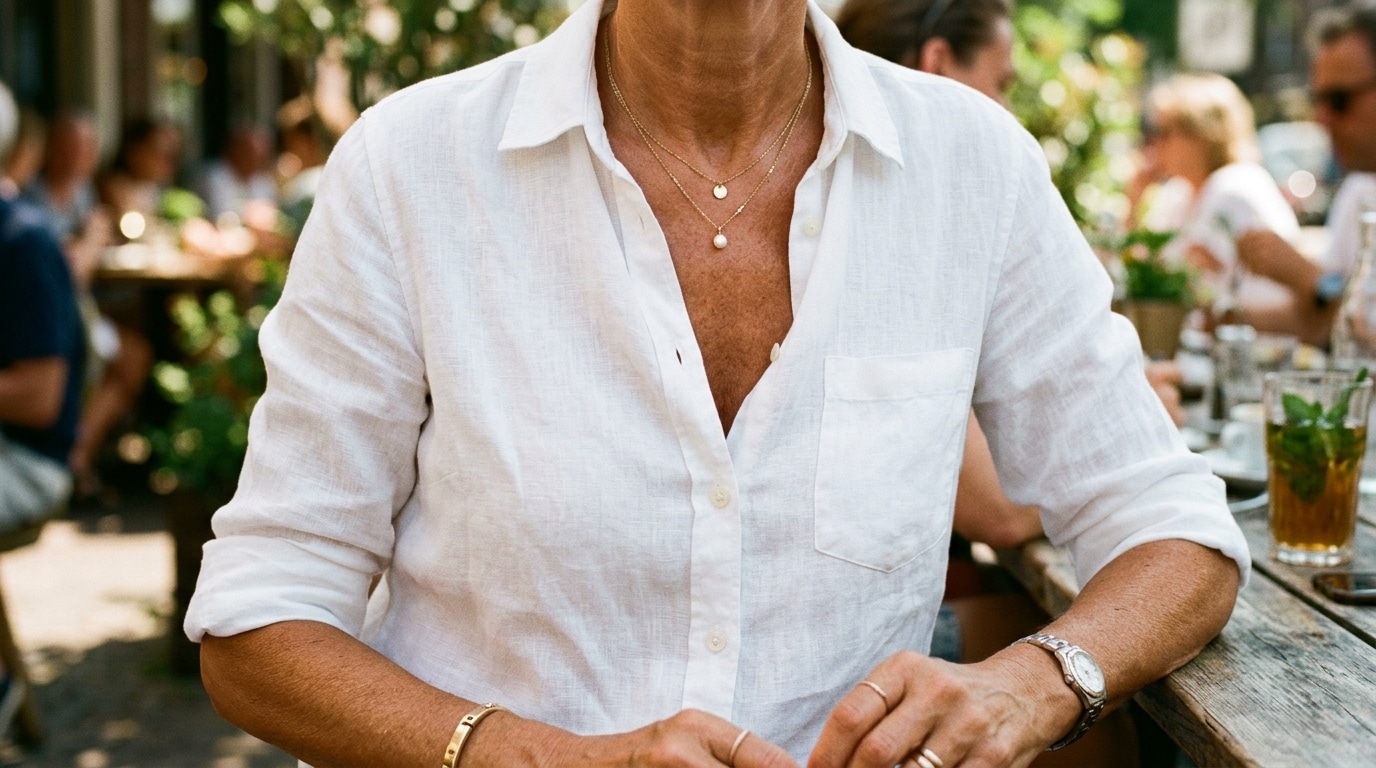 La Chemise Blanche Apres 65 Ans Cest Fini Voici La Couleur Que Les Stylistes Recommandent A La Place Featured